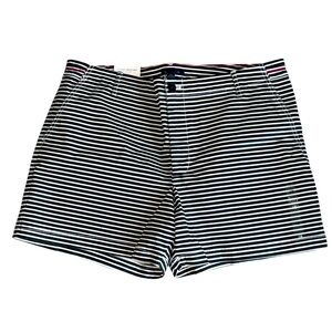 NWT Tommy Hilfiger 5 Inch Classic Striped Shorts, W:19.5”, L:15.5”